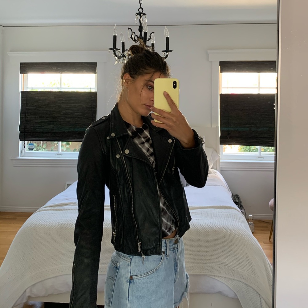 ZARA GENUINE LEATHER JACKET